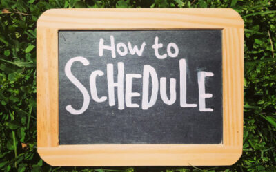 1.20: How to Schedule