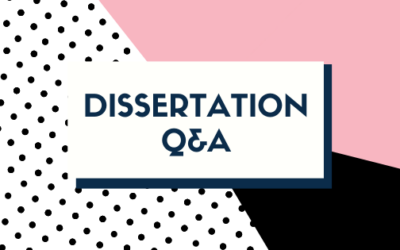 Dissertation Q&A: On Writing