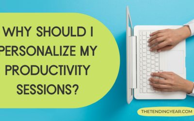 Why Should I Personalize My Productivity Sessions?