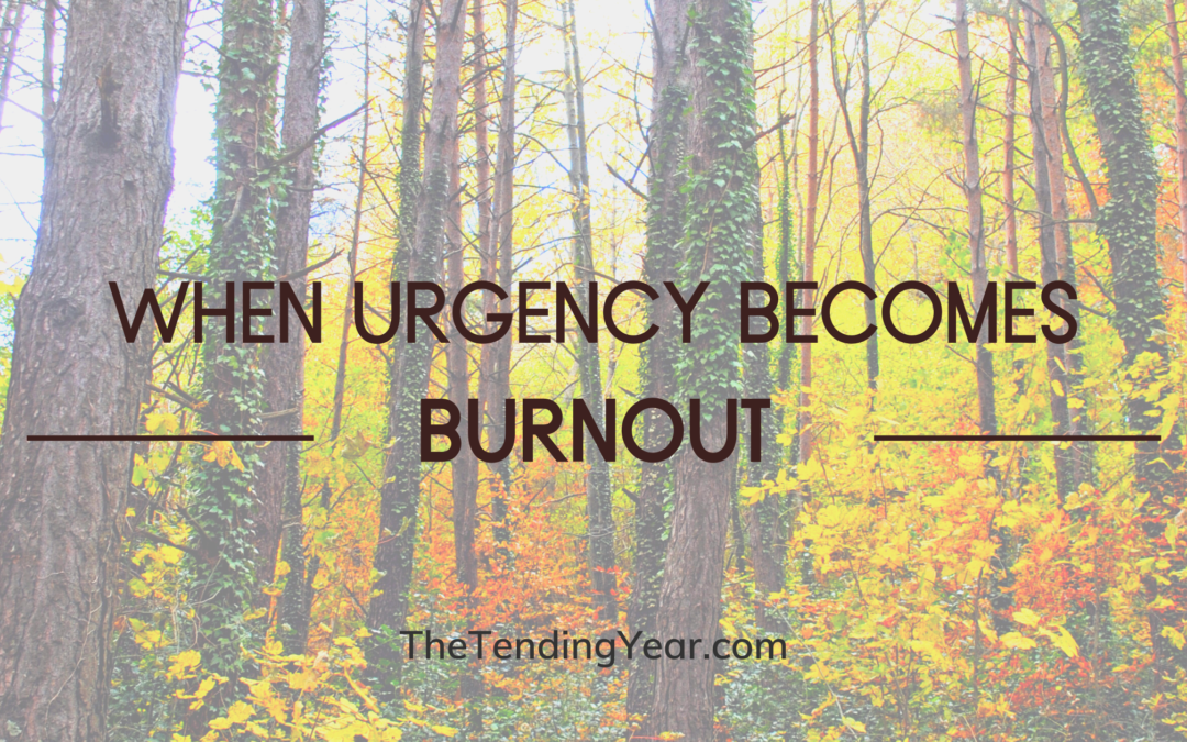 When Urgency Becomes Burnout